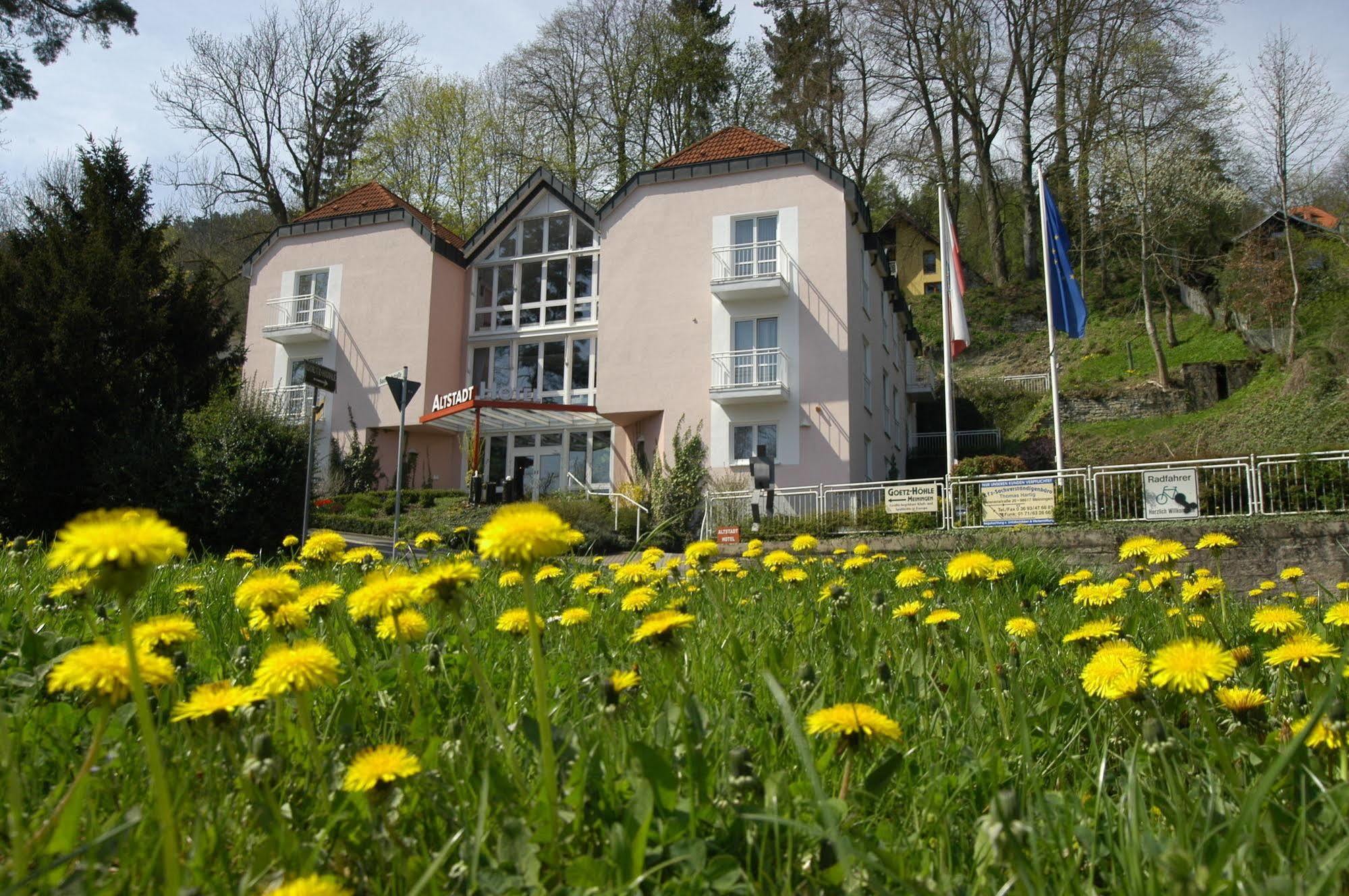 Altstadthotel An Der Werra Meiningen Exterior foto